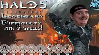 Halo 5 Legendary With 8 skulls- can we collect the rest!?