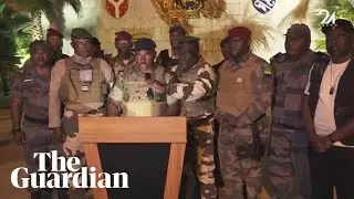 Gabonese military officers declare coup on national TV