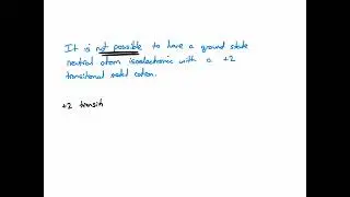 Is it possible to have a ground state neutral atom that is isoelectronic with a +2 transitional met&hellip;