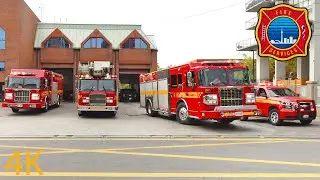 Toronto Fire - P114, HR114, T114, C11 Responding