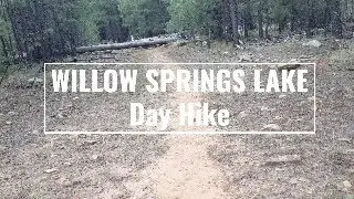 Day hike to the backside of Willow Springs Lake Payson Arizona