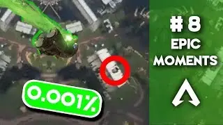 INSANELY LUCKY DROP!! | #8 - Apex Legends Epic Moments