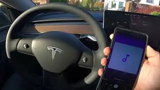 How to Play Music from Smartphone via Bluetooth in Tesla Model Y ( 2020 &ndash; now )