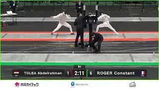 Tokyo World Cup 2024 SMF - L64 - Biko Tolba EGY v Constant Roger FRA