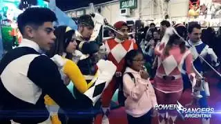 Power Rangers Argentina en ArgComicCon 2017 (Mayo)