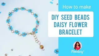 DIY Seed Beads Daisy Flower Bracelet Tutorial | Easy Step-by-Step Guide