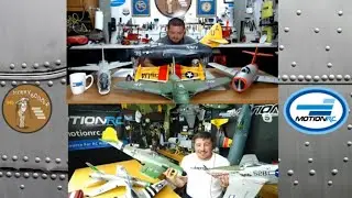 Motion RC Interview. Special guest GBLyndens rc And Pilot Ryan. Give Away of the F9F Panther.