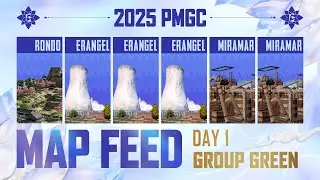 [MAP] 2025 PMGC Group Green | Day 1 | PUBG MOBILE Global Championship