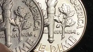 1992 US Dimes - United States PDS Roosevelt Coins