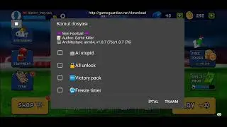 Mini Football 1.0.7 [GG] Script [English] Game Guardian