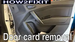 Door card removal done easily | Renault Kangoo guide.