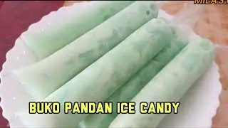 Buko Pandan Ice Candy