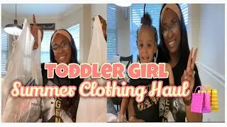 AFFORDABLE TODDLER GIRL CLOTHING HAUL//MARSHALLS, TJ MAXX,WALMART