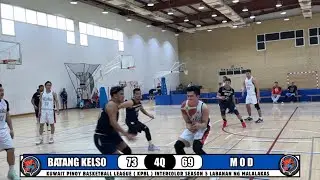 M O D vs BATANG KELSO B | FULL GAME HIGHLIGHTS | KUWAIT PINOY BASKETBALL LEAGUE ( KPBL )