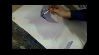 Artist M J Forster Demonstrates Tonal Values