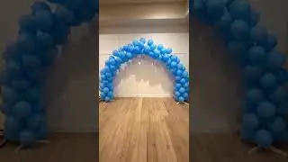 Inflate in 1 MIN! No knots, no hassle, just snap, switch & GO! 🚀 #balloonarch #balloon #partydecor