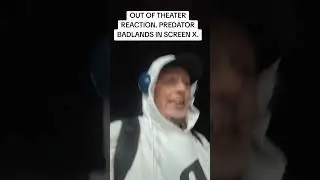Out of theater reaction: Predator Badlands Screen X