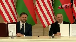 VP Vance, Aliyev Sign Strategic Partnership Charter, Hail New Phase in US-Azerbaijan Relations
