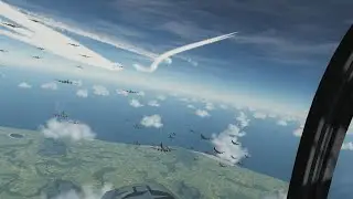 DCS: B17 Bomber Escort in P-51 Mustang