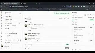 Blimp Demo: Dashboard and Team Chat