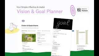 Vision & Goal Planner 2026 Notion Template