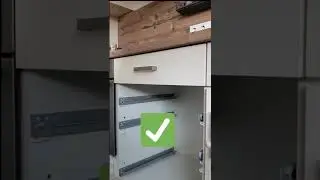 Drawers Softclose retrofit ✅ Soft Close Damper for Drawer #shorts #lifehacks #diy #softclose #drawer