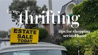 EPISODE 3: Thrifting. Answering a few questions on how to shop second-hand decor pieces.