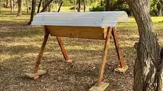 TopBar Bee Hive Split Натуральное пчеловодство Кенийский улей TopBar Hive