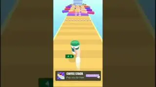 Coffee Stack - Gameplay Walkthrough (Android,iOS)