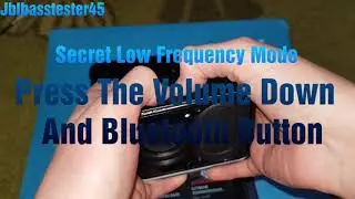 JBL GO2 SECRET LOW FREQUENCY MODE !!??