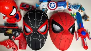 Marvel toys Spider Man.Spider-Man mask.Unboxing toy video.Versatile Marvel toys.