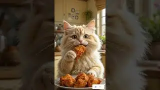 a delightfully plump, fluffy cat with a soft, Ai animation Video, Ai Video Generator