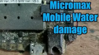 All Micromax mobile Water damage Solution // Micromax Mobile mother bord Water damag and carbon solv