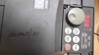 #Mitsubishi #mitsubishi vfd#driveF700 jog mode operation