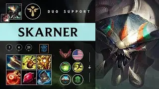 Skarner Support vs Karma - NA Grandmaster Patch 26.02