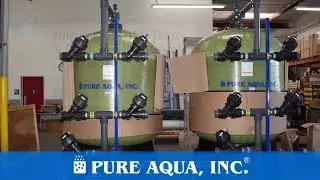 Activated Carbon Filtration System for TOC Reduction New Zealand 2X 216 GPM | www.pureaqua.com