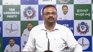 LIVE: Legal Cell Working President Sri Sudarshan Reddy BYTE | @ysrcpofficial