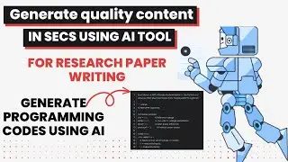 Generate Quality Content in Secs for Research Paper writing |Create Programming code | Writeturbo AI