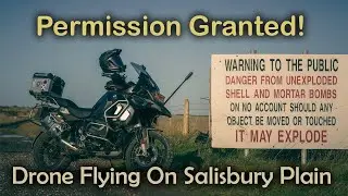 I get to Fly my DJI Mini 5 Pro Drone on Salisbury Plain