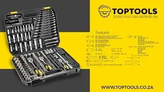 Topex 219 PC Spanner and Socket Kit | Quality Tools South Africa