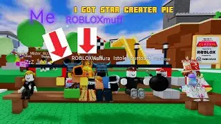 I GOT STAR CREATER PIE @ROBLOXMuff