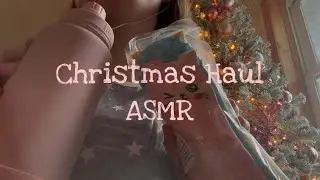 ASMR Christmas Gift Haul | Showing You What I Got For Christmas 🎄🎁 