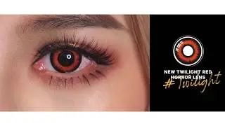 HoneyColor.com Colored Contacts - New Twilight Red Horror Lens