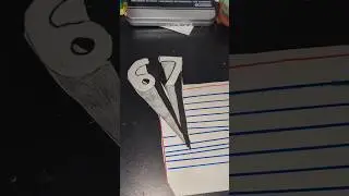 67 3d magic! #shorts #67 #art #magic