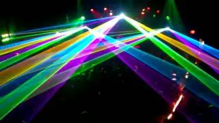 N3AKO @ Krewella show AWESOME LASER SHOW