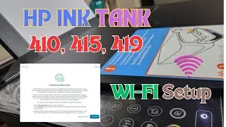 HP Ink Tank 410 Series | 1-866-285-6533 How to Setup WiFi | #123hpsetup