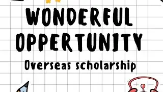 Overseas Scholarship for SC/ST/SCC| great opportunity| study abroad|Indhu's diary