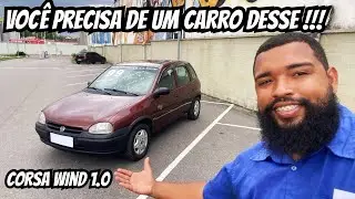 CORSA WIND 1.0 (1999) - UM POPULAR QUE AINDA VALE A PENA,E BARATO DE MANTER.