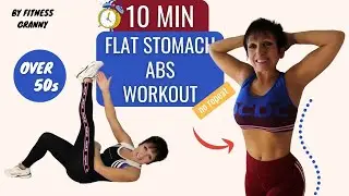 10 MIN TARGET YOUR ABS WORKOUT &ndash; FLAT STOMACH and SNATCHED WAIST TRAINING (no equipment, no repeat)