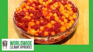 Фруктовая икра: изучите методы создания жемчужин с помощью агар-агара
